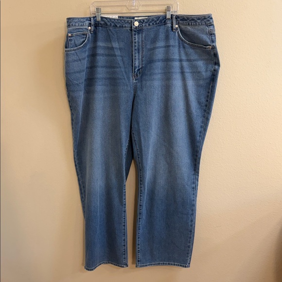 NWT Size 24W, Seven7 Loose Straight Jean - Picture 2 of 11